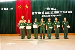 Lữ đoàn Thông tin 601: Tổ chức Hội thi cán bộ giảng dạy chính trị năm 2020